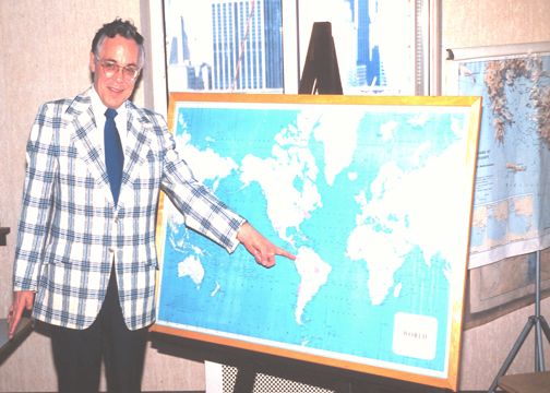 Brother Redford with map